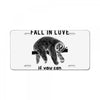 Why Fall In Love If You Can Fall Aslepp License Plate