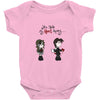 you stole my heart 3 Baby Onesie