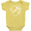pokercards Baby Onesie