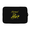 mermaid for hire Laptop sleeve