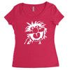 animal drummer the muppets Women's Triblend Scoop T-shirt