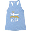 kings are born in 1953 Racerback Tank