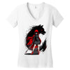 red revenge Women's V-Neck T-Shirt