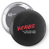 verbs Pin-back button