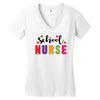 School Nurse Women's V-Neck T-Shirt