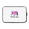 Daddy Bear Laptop sleeve