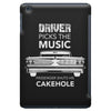 driver picks the music passenger shuts his cakehole iPad Mini