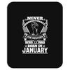 Never Underestimate Dog Rescuer Who Was Born January Mousepad