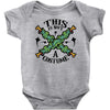 this is not a costume Baby Bodysuit