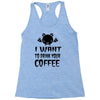 coffee drinkers Racerback Tank