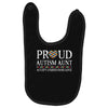 proud autism aunt Baby Bibs