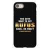 You Guys Want to Get Rufus Back or What iPhone 8