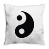 yin yang Throw Pillow