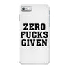 Zero Fucks Given iPhone 7 Case