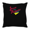 jesse and the rippers Throw Pillow