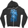 ninja kick ass clash Zipper Hoodie