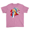 chief many feathers Youth Tee