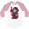 evil cartoon 3/4 Sleeve Shirt