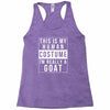 goat halloween costume Racerback Tank