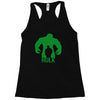 the hulk inspired superhero Racerback Tank