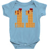 Eleven Waffle Baby Bodysuit