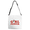 girl power Adjustable Strap Totes