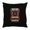 Never Underestimate the Strength of a Skin Cancer Warrior Throw Pillow
