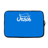 hooked on jesus Laptop sleeve