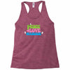 peace, love, massage Racerback Tank