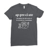 Appreciate Ladies Fitted T-Shirt