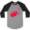 joint smoking brain 3/4 Sleeve Shirt