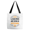 Legends are born in November Tote Bags