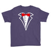 tuxedo bow Youth Tee