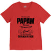 I'm Called Papaw Because I'm Way Too Cool To Be Called Grandfather V-Neck Tee