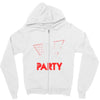 my girl wants to party all the time Zipper Hoodie