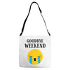goodbye weekend Adjustable Strap Totes
