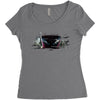 Spiderman Women's Triblend Scoop T-shirt