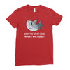i was hungry Ladies Fitted T-Shirt