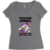Teacher Shark Doo Women's Triblend Scoop T-shirt