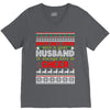 santa only comes once a year husband is always here to cheer V-Neck Tee