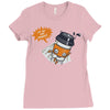 my morning sidekick Ladies Fitted T-Shirt