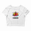 Canada Leaf LGBT Crop Top