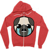 pugthump Zipper Hoodie