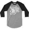new d12 rap hip hop music classic logo 3/4 Sleeve Shirt