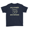 over caffeinated (3) Youth Tee