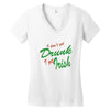 i get irish Women's V-Neck T-Shirt