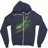 praying mantis Zipper Hoodie