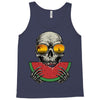 watermelon skull Tank Top