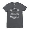 geek life Ladies Fitted T-Shirt