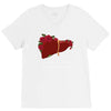 liver cancer awareness V-Neck Tee